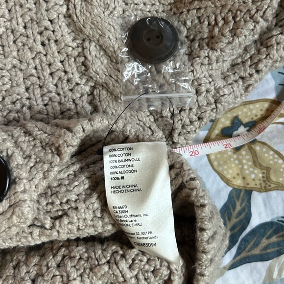 Free People Bonfire Cable Knit Cardi Sweater - Picture 8 of 9